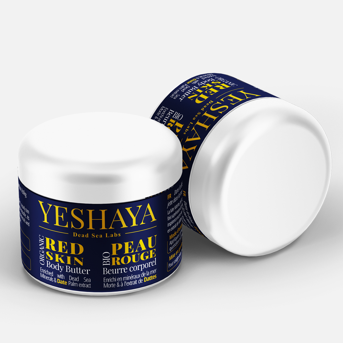 Peau à rougeurs – Beurre organique enrichi en minéraux de la Mer Morte et en extrait naturel de dattes – Image 4
