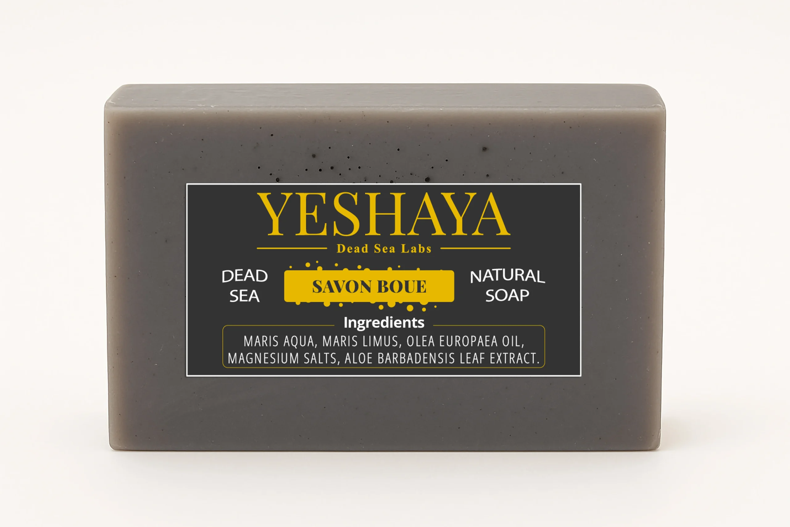 Savon boue de la mer morte