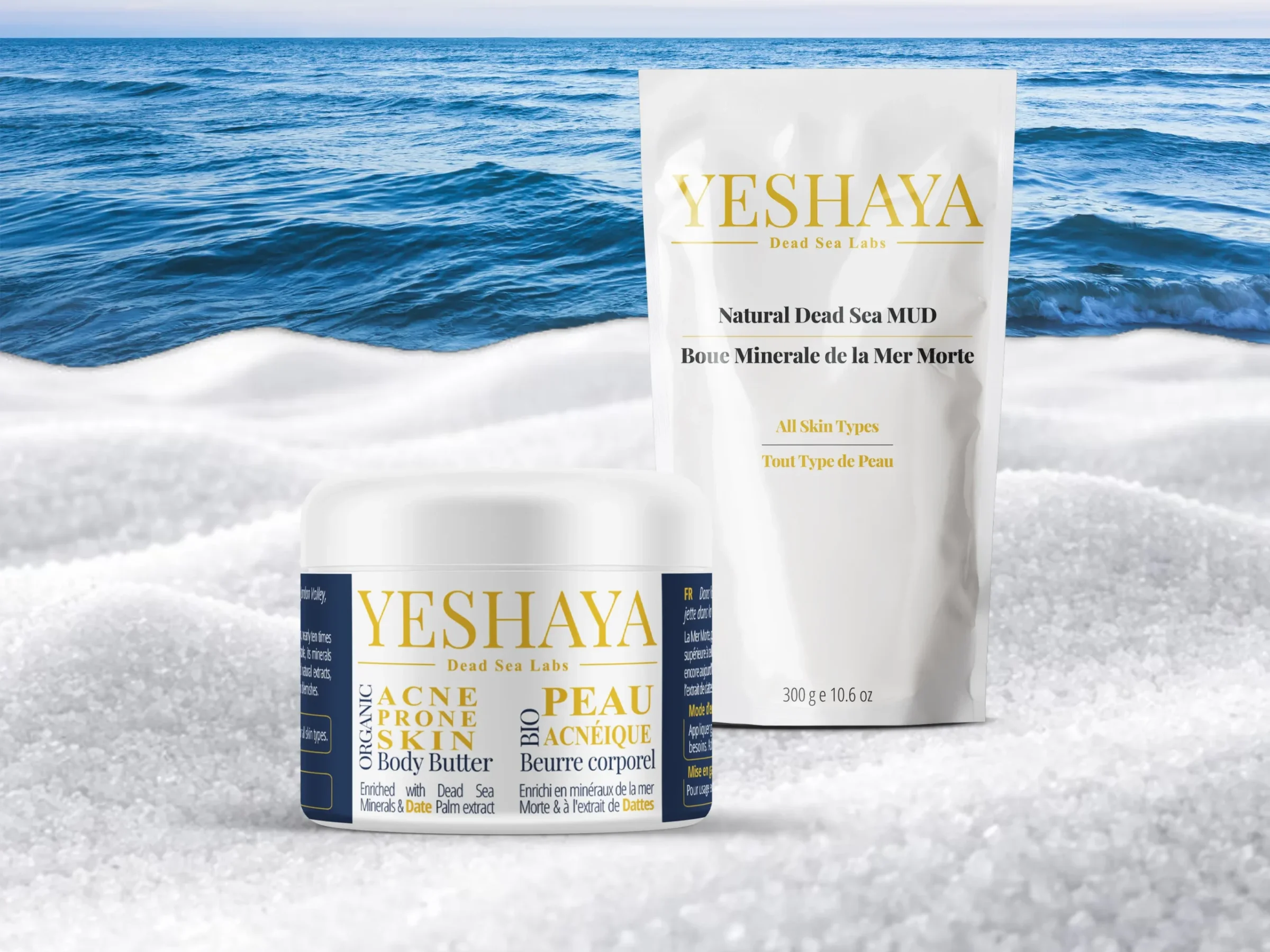 Coffret peau jeune – Beurre peau à tendance acnéique & boue naturelle